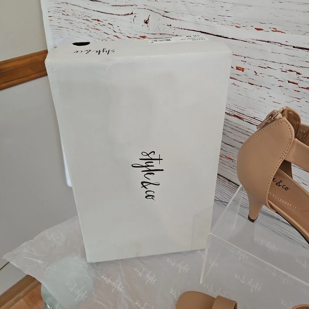 NWT Style & Co Paycee Dress Sandals - Picture 3 of 14
